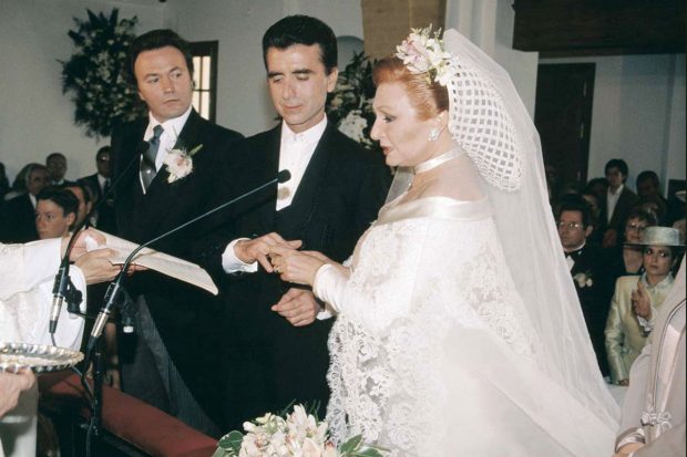 Rocío Jurado y José Ortega Cano en 'Yerbabuena'