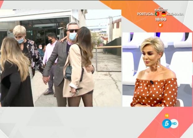 Ana Mar&iacute;a Ald&oacute;n ha explicado c&oacute;mo se encuentra Jos&eacute; Ortega Cano./Telecinco