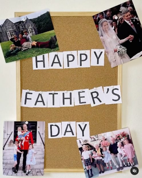El pr&iacute;ncipe Guillermo y Kate Middleton han falicitado a los padres de todo el mundo con un emotivo post cargado de sentimientos./Instagram @dukeandduchessofcambridge