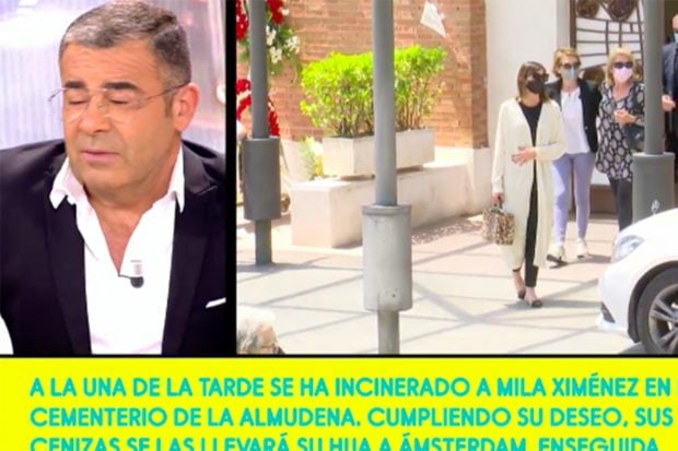 Jorge Javier se ha sincerado tras la p&eacute;rdida de Mila Xim&eacute;nez./Telecinco