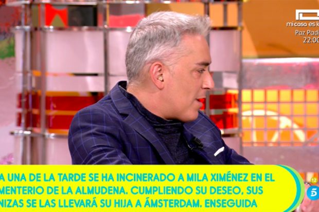 Kiko Hern&aacute;ndez est&aacute; completamente desolado tras la muerte de Mila Xim&eacute;nez./Telecinco