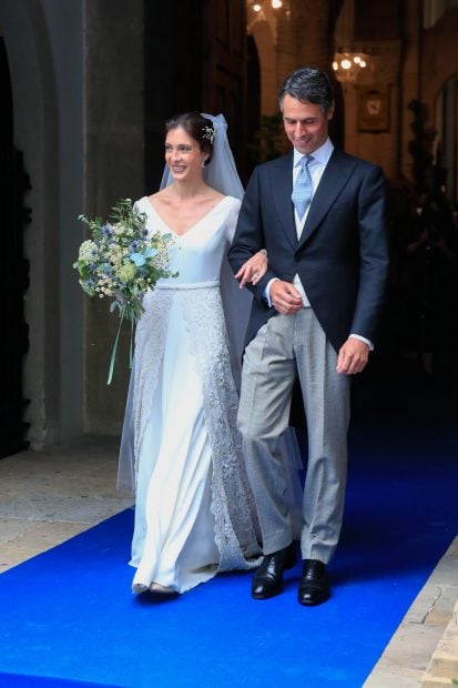 Carlota P&eacute;rez-Pla y Pedro Bravo ya son marido y mujer./Gtres