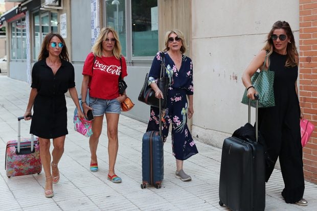 Mar&iacute;a Pati&ntilde;o, Bel&eacute;n Rodr&iacute;guez, Mila Xim&eacute;nez y Raquel Bollo en una imagen de archivo./Gtres