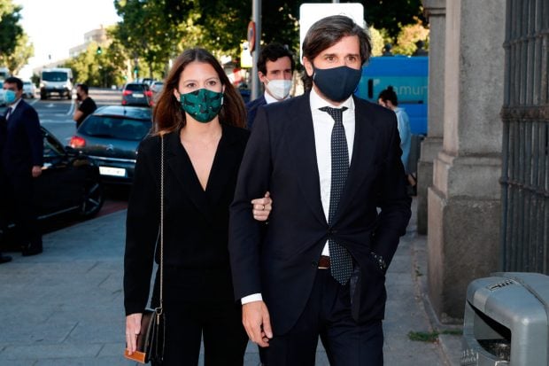 Álvaro Falcó e Isabelle Junot