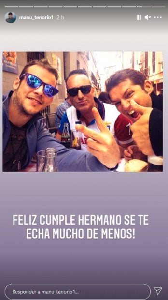 As&iacute; ha recordado Manu Tenorio a &Aacute;lex Casademunt en su cumplea&ntilde;os / Instagram