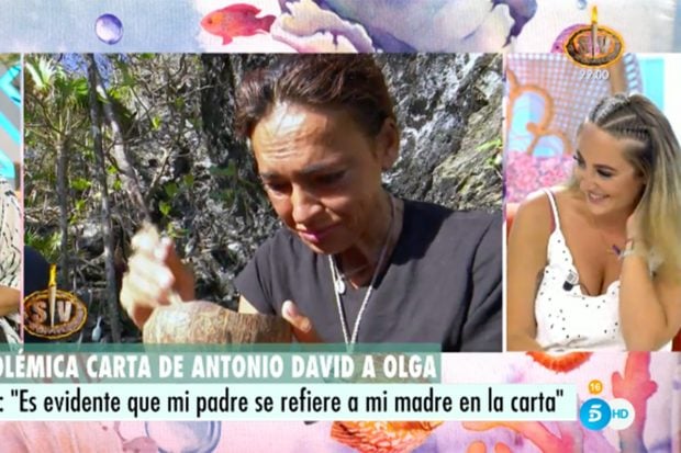 Roc&iacute;o Flores se ha pronunciado sobre la pol&eacute;mica carta de su padre a Olga Moreno./Telecinco