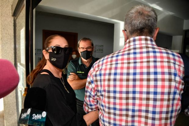 Isabel Pantoja junto a su hermano Agust&Atilde;&shy;n acuden a los juzgados en Chiclana