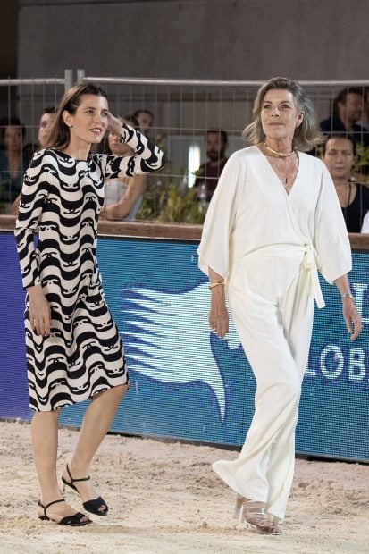 Carlota Casiraghi y Carolina de M&oacute;naco se han marcado un duelo de estilo./Gtres