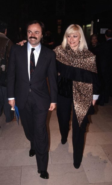 Raffaella Carr&agrave; y Sergio Japino