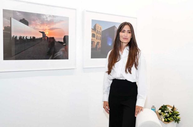 La novia de Alejandro Sanz, Rachel Vald&eacute;s, estrena colecci&oacute;n en ARCO / Gtres