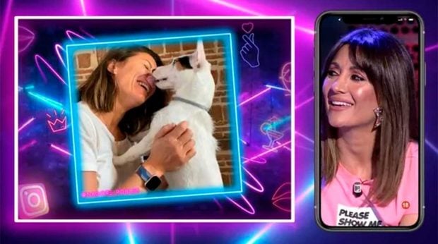 Nagore Robles y su perrito Nash / Telecinco