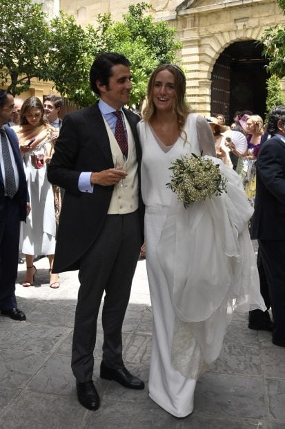 Ymelda Bilbao de la Cierva y Borja Mesa-Jare&ntilde;o ya son marido y mujer./Gtres