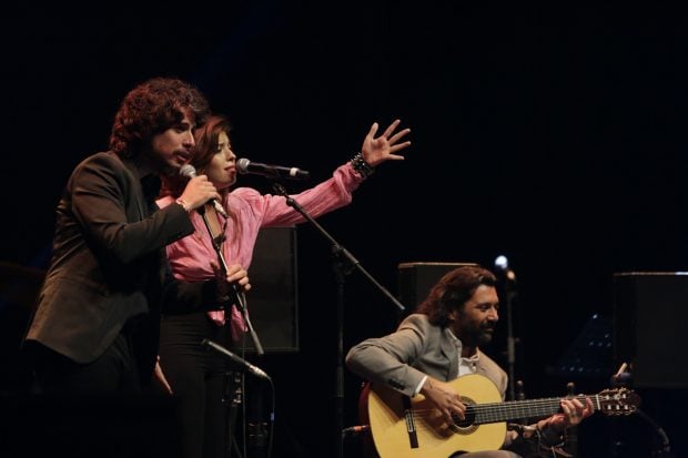 Kike Morente durante un concierto en Granada./Gtres