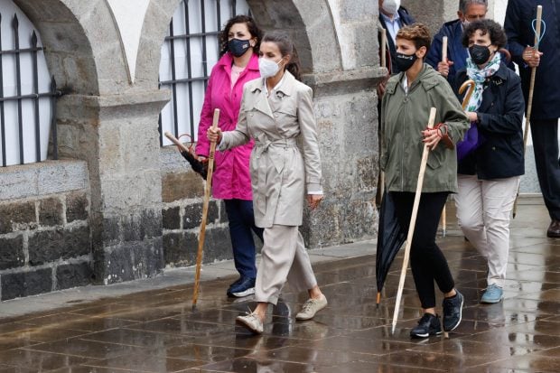 Letizia, una peregrina m&aacute;s / Gtres