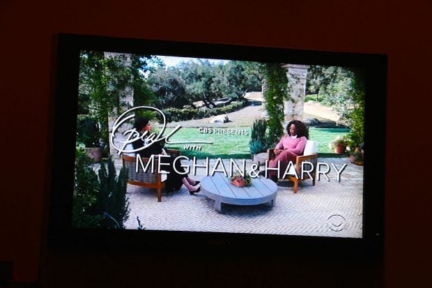 Duques de Sussex, Oprah Winfrey
