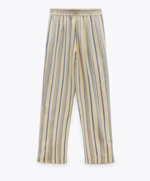 Pantalones estampados Zara