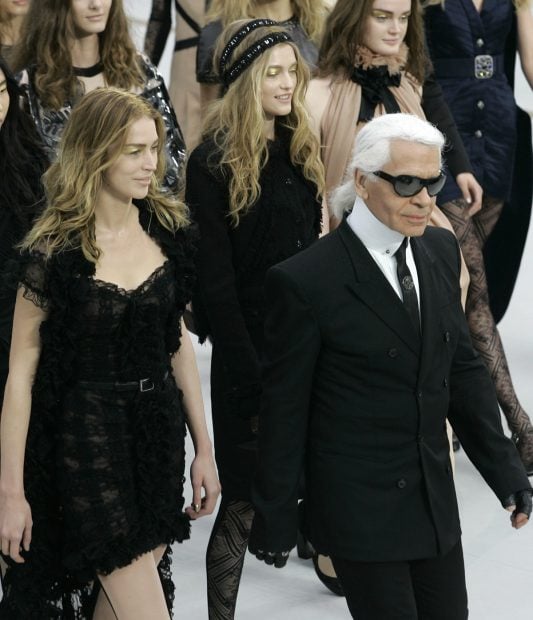 Karl Lagerfeld en una imagen de archivo./Gtres