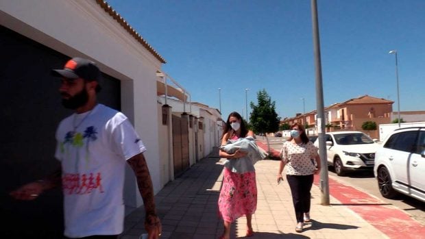 Jessica Bueno llega a casa con su nuevo hijo / Gtres