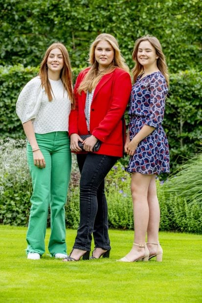 Princesas Amalia, Alexia y Ariane de Holanda