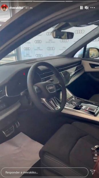 El interior del Audi Q7 de Kiko Rivera es pura vanguardia y tecnolog&iacute;a / Instagram