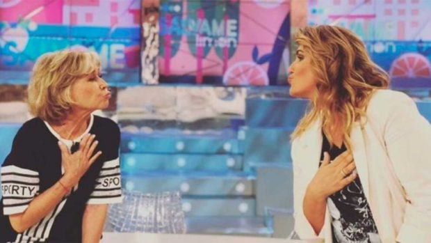 Mila Xim&eacute;nez y Carlota Corredera, en una imagen de redes sociales 