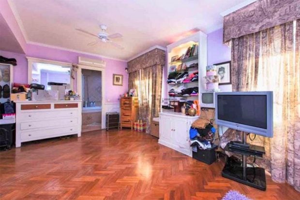 Una de las habitaciones de la casa de Raquel Mosquera./Idealista