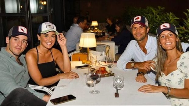 Tamara Falc&oacute;, &Iacute;&ntilde;igo Onieva, Fernando Verdasco, Ana Boyer. (Foto: Instagram)