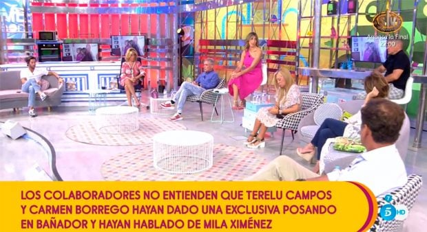 Kiko Hern&aacute;nez, Lydia Lozano, Bel&eacute;n Esteban, Paz Padilla, Mar&iacute;a Pati&ntilde;o