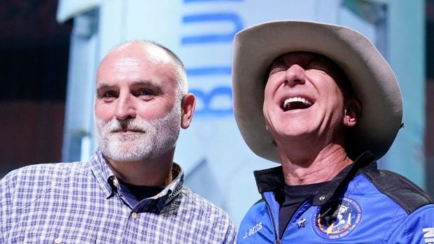 Jeff Bezos, Chef Jos&eacute; Andr&eacute;s