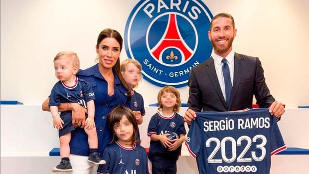 Sergio Ramos y su familia / Instagram