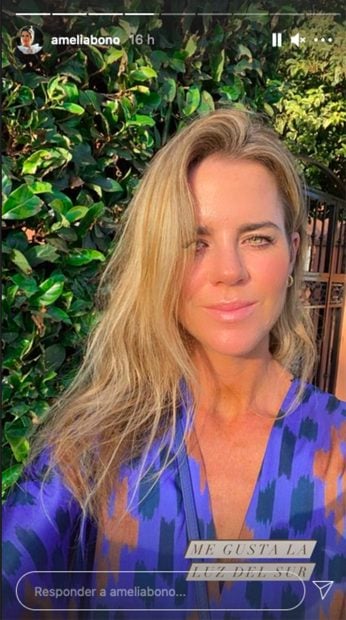 Amelia Bono se encuentra en Estepona -M&aacute;laga- de vacaciones./Instagram @ameliabono