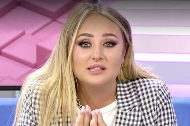 Roc&iacute;o Flores en 'El programa de Ana Rosa'./Telecinco