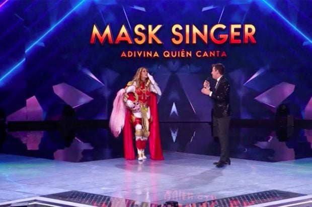 Tamara Gorro en 'Mask Singer'./Antena 3