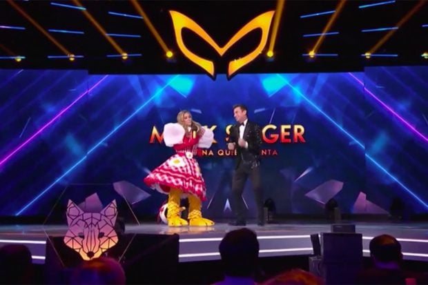 Mar&iacute;a Pombo en 'Mask Singer'./Antena 3