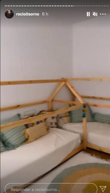 Habitaci&oacute;n de los peque&ntilde;os de la casa./Instagram @Rocio0sorno