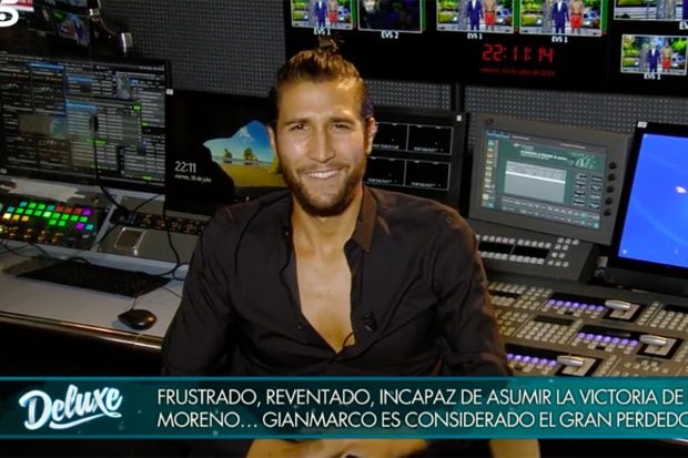 Gianmarco ha cargado duramente contra Olga Moreno, ganadora de 'Supervivientes 2021./Telecinco