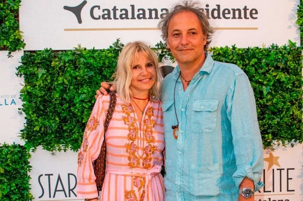 Eugenia Mart&iacute;nez de Irujo y Narc&iacute;s Rebollo, en el concierto de Rosario Flores en Marbella / Gtres