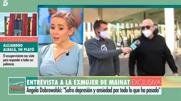 &Aacute;ngela Dobrowolski, exmujer de Mainat / Telecinco