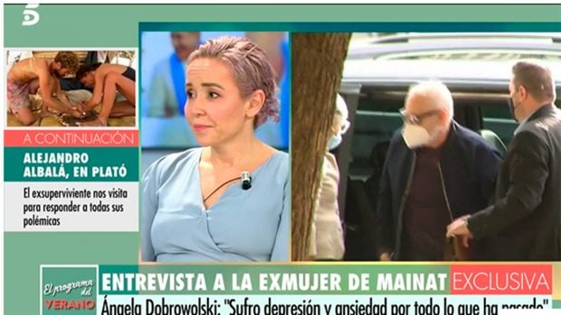 &Aacute;ngela Dobrowolski, exmujer de Mainat / Telecinco