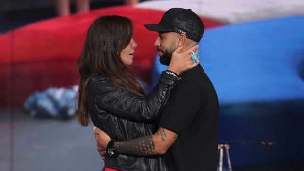 Anabel Pantoja y Omar S&aacute;nchez