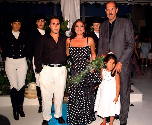Isabel Pantoja, Diego G&oacute;mez, Kiko Rivera, Isa Pantoja