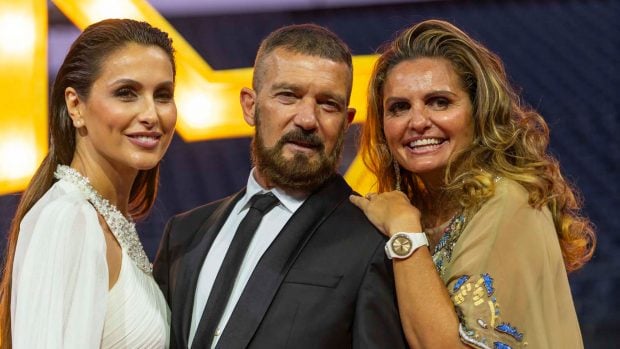 Paloma Cuevas, Antonio Banderas, Sandra Garc&iacute;a-Sanju&aacute;n