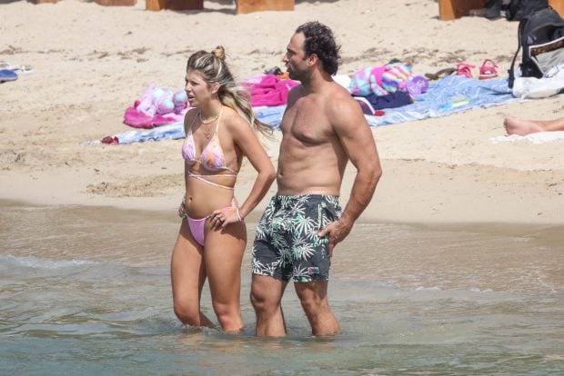 Anita Matamoros y Nacho Santandreu, en Ibiza / GTRES