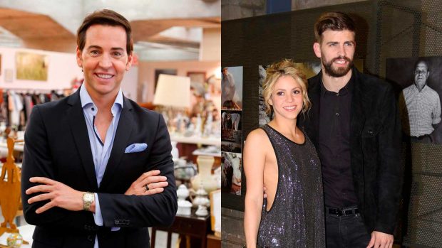 David Meca, Shakira y Gerard Piqu&eacute;