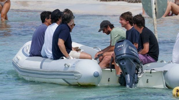 Alonso Aznar, &Aacute;lvaro Falc&oacute;, Felipe y Carlos Cortina