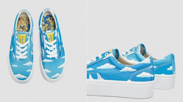 Pull & Bear tiene las zapatillas en homenaje a Los Simpson que todos quieren
