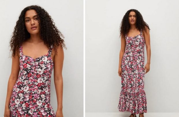 Los vestidos largos de Mango que todav&iacute;a est&aacute;n de rebajas y se agotan