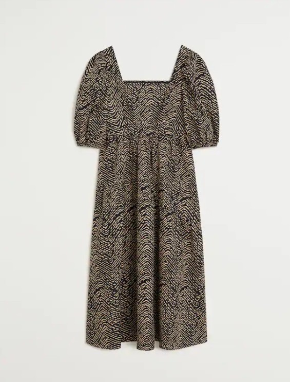 Mango Outlet vuelve a vender el vestido de Letizia con una modificaci&oacute;n que parece hecha para Leonor