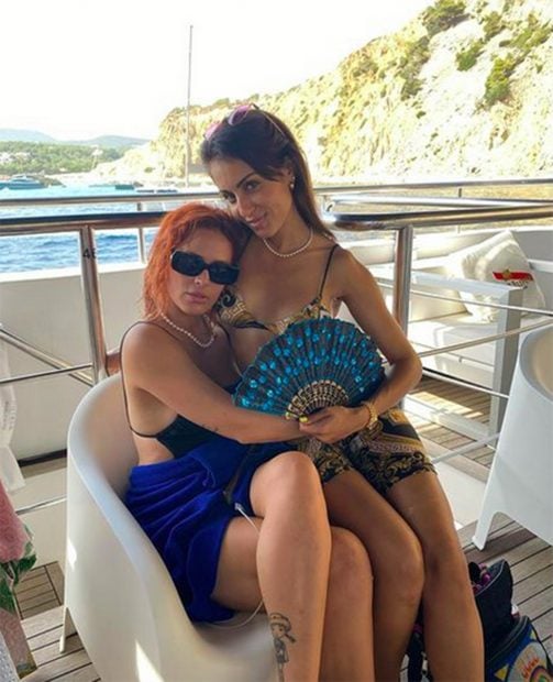 Hiba Abouk no se ha pronunciado ante los rumores de embarazo./Instagram @hiba_abouk_