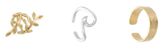 Los pendientes Ear Cuff de moda que puedes encontrar en Mango, Bijou Brigitte o Amazon
